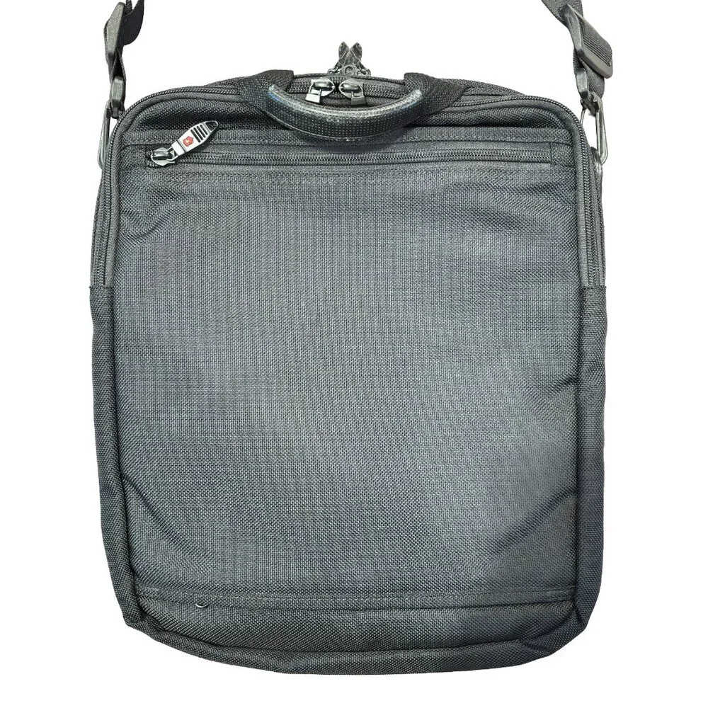 Victorinox Crossbody Shoulder Bag Travel Organizer Swiss Army Gray